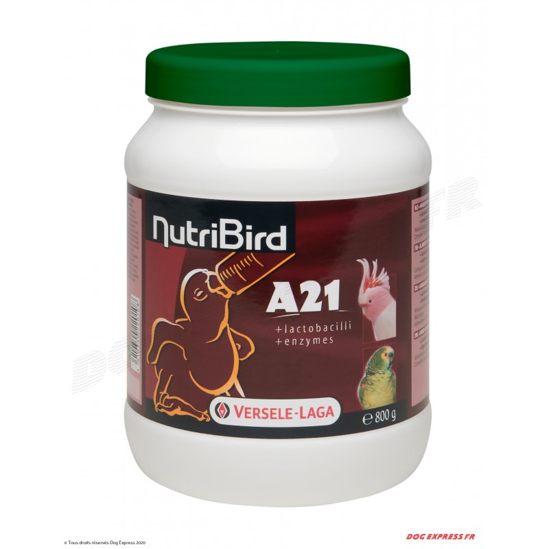 Pâtée NutriBird A21 pour l'élevage à la main - Versele-Laga