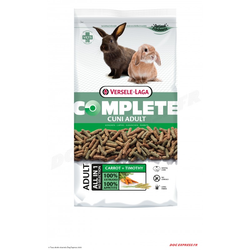 Versele-Laga Cuni Crispy aliment complet pour lapins 1kg