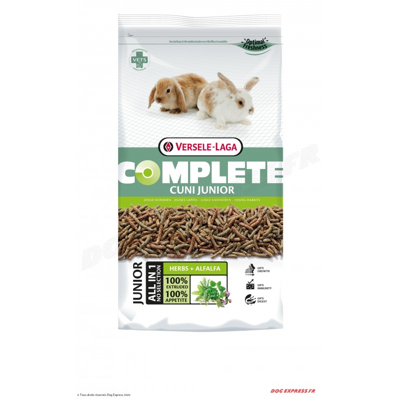 Crispy Muesli - Rabbits 1kg - Mélange de qualité, riche en fibres