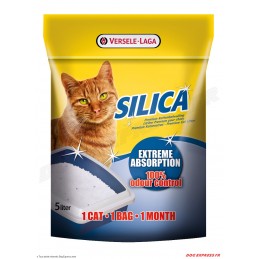 Litière Chat - Silica 5L - V. Laga - aux granulés ultra-absorbants