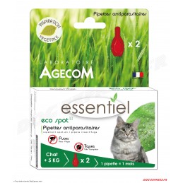 Antiparasitaire ESSENTIEL Eco Spot Grand Chat