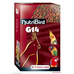 NutriBird G14 Tropical - Versele Laga - grandes perruches - multicolor pellets