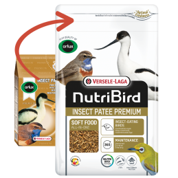 NutriBird Insect Patée Premium - Versele Laga - Aliment complet pour oiseaux ins