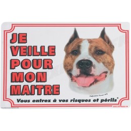 Panneau Staffordshire Terrier