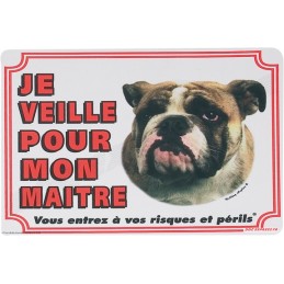 Panneau Bulldog Anglais