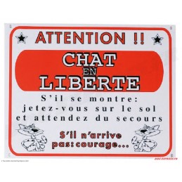 Panneau Chat Libre