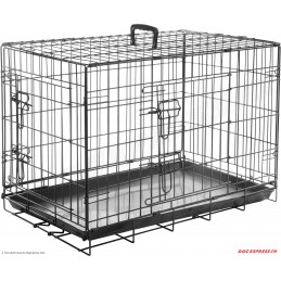 Cage pour chien Keo Noir