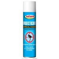 Insecticide et puce habitat