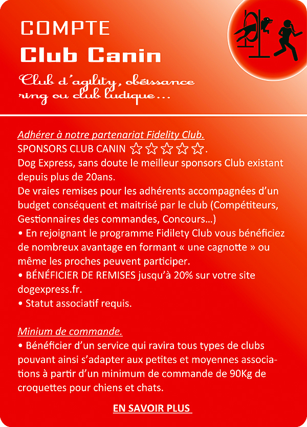 Compte Club Canin